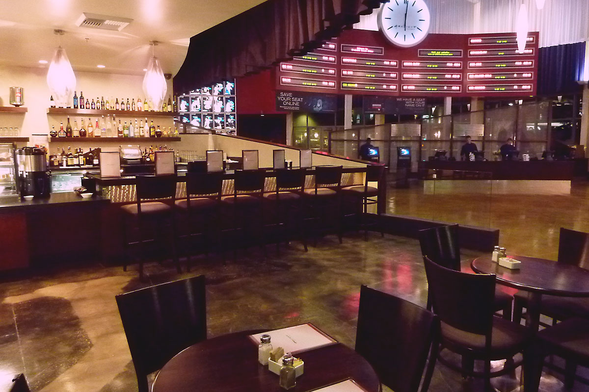 Interior Restaurant Carpentry for the ArcLight Bar